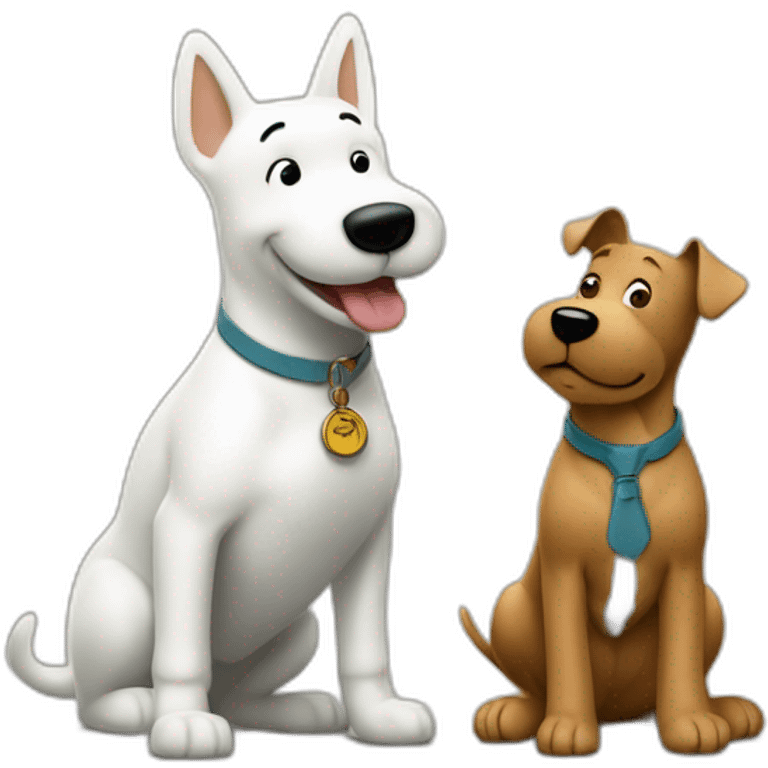 Tintin and milou emoji