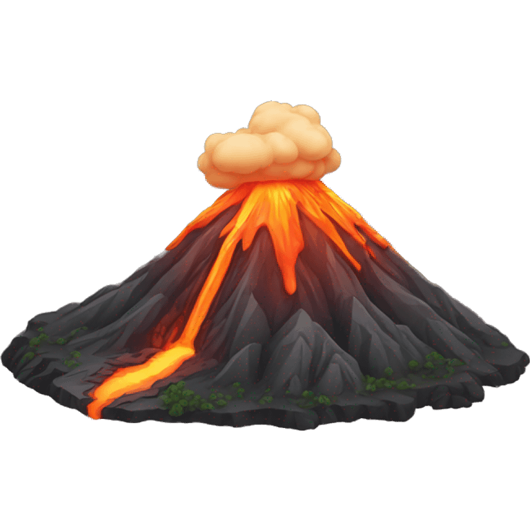 volcano emoji