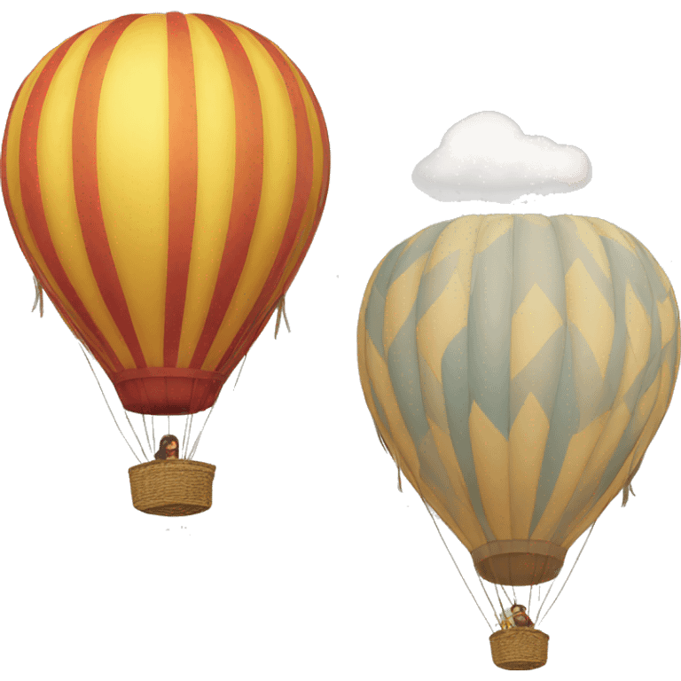 hot air balloon emoji