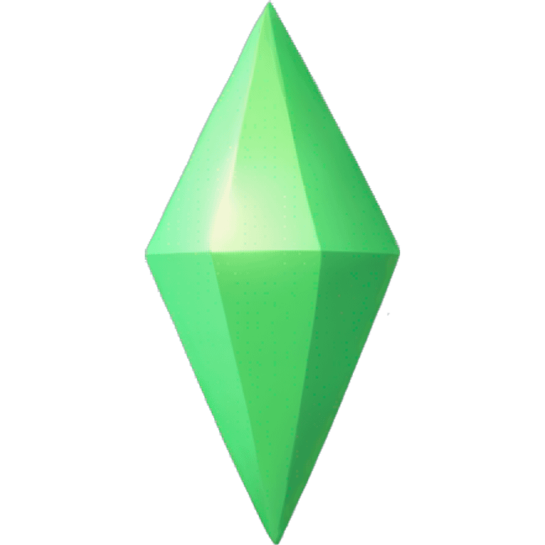 Pastel plumbob sims emoji