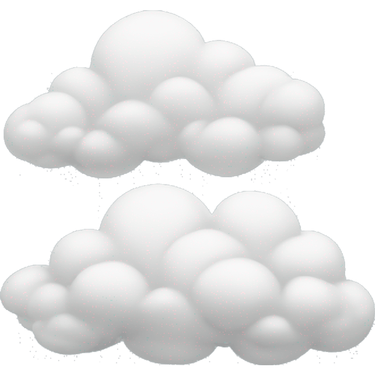 White cloud emoji