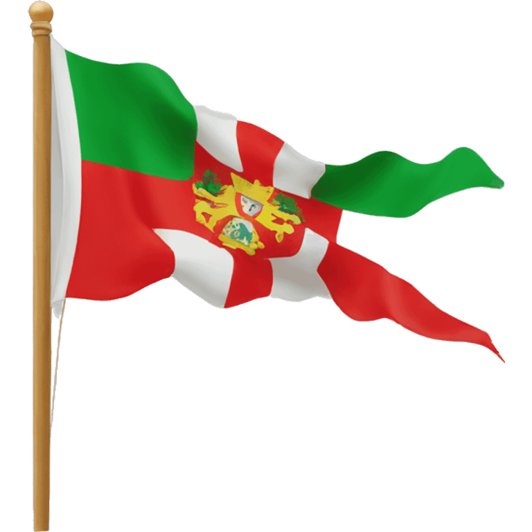 Basque flag (ikurriña) emoji