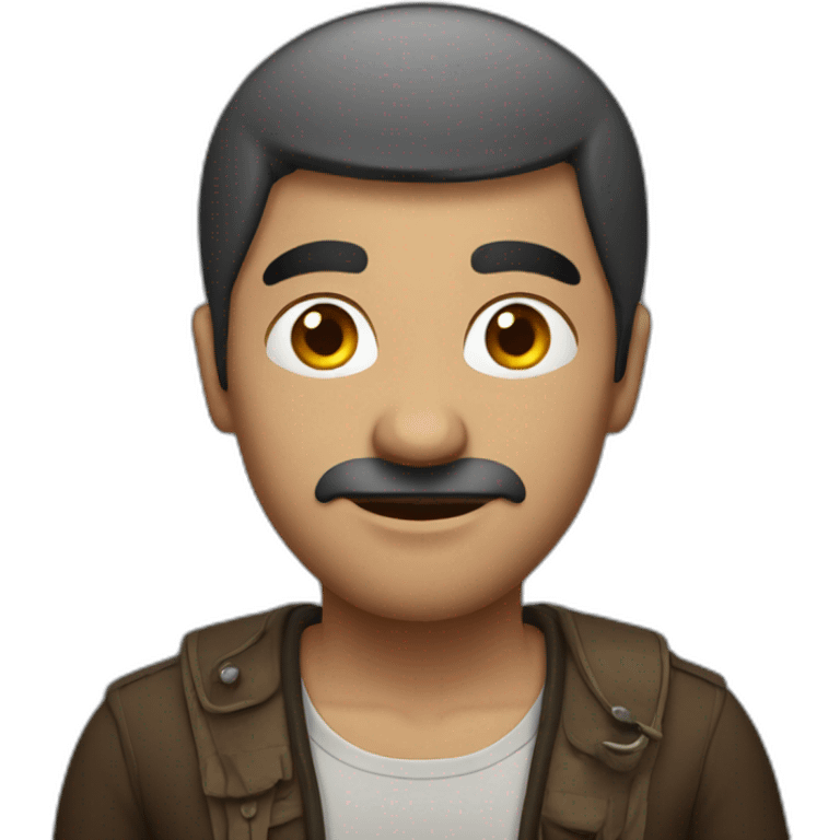 racist turkish guy emoji