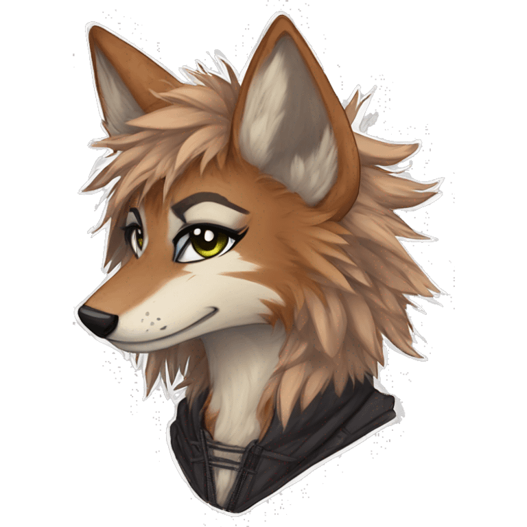 Edgy anthro furry by Falvie, griffsnuff, LiLaiRa, AngieWolf emoji