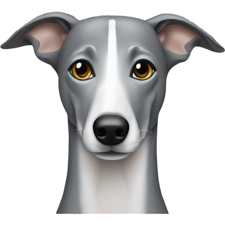 Grey whippet emoji