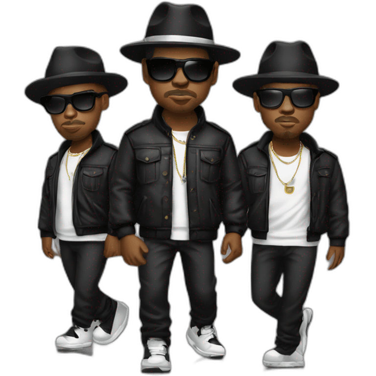 run dmc emoji