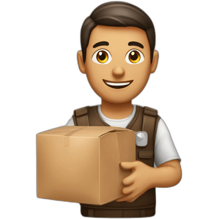 coffee bag deliveryguy emoji