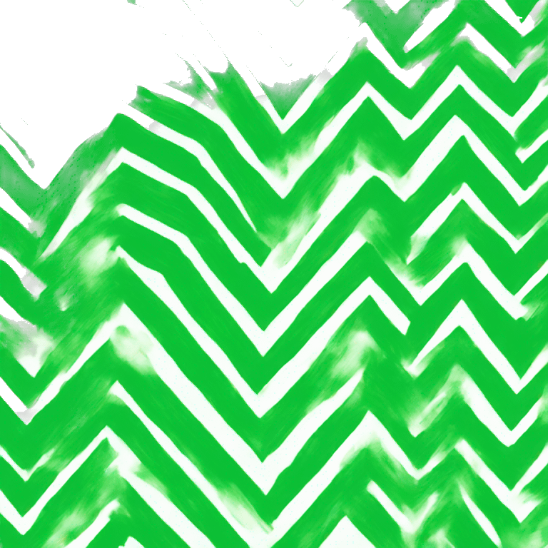 green chevron emoji