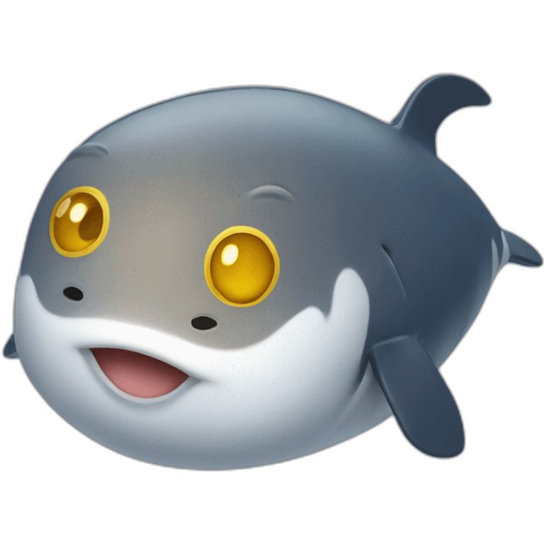 chat sur baleine emoji