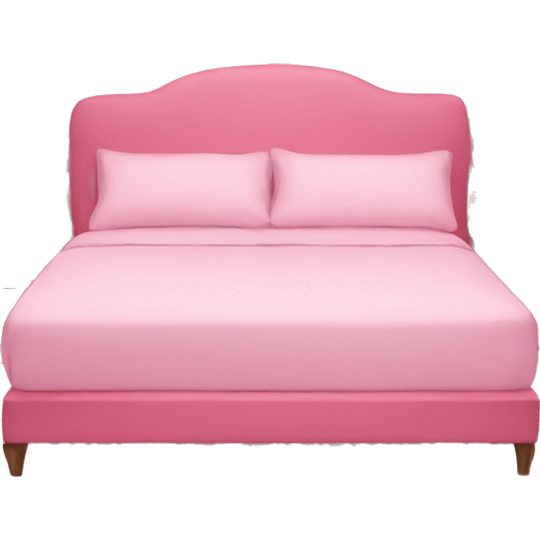 Pink bed emoji