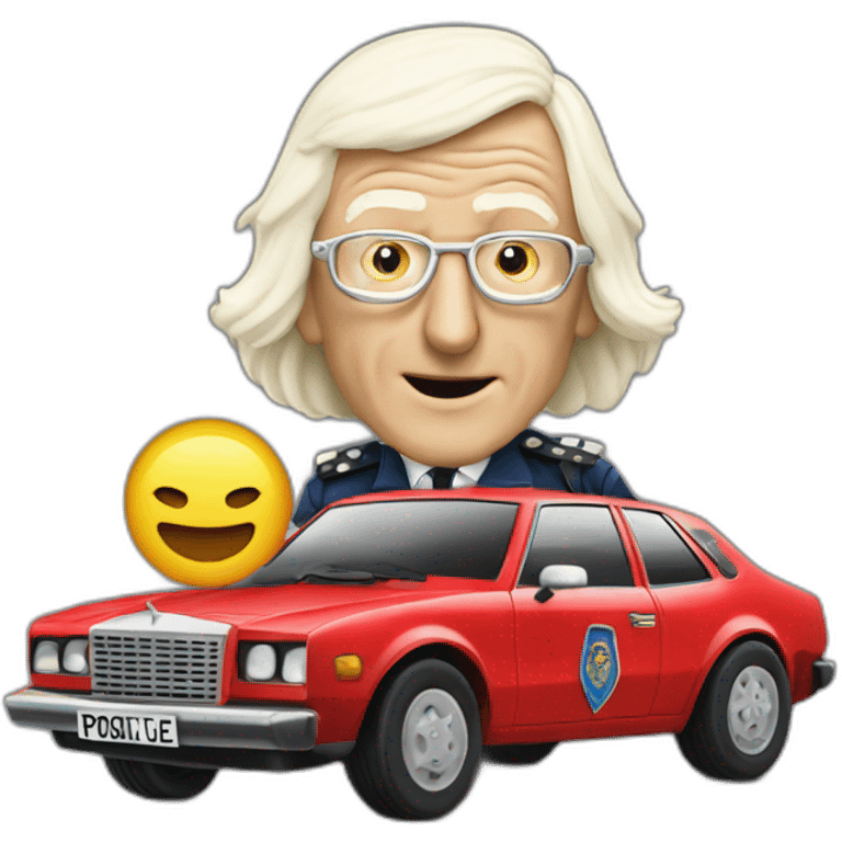 Sir Jimmy Savile police chase nice emoji