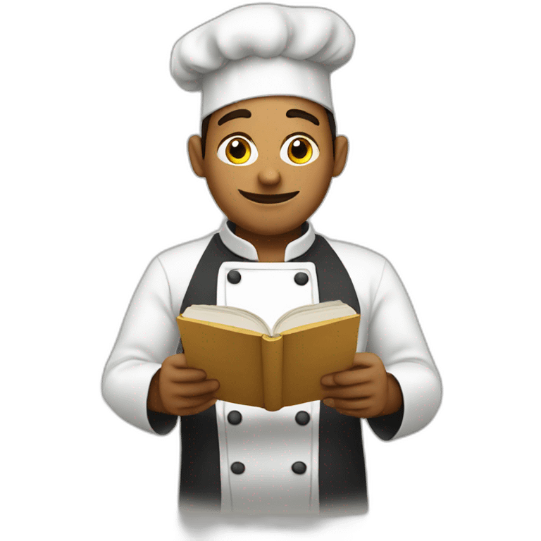 chef reading emoji