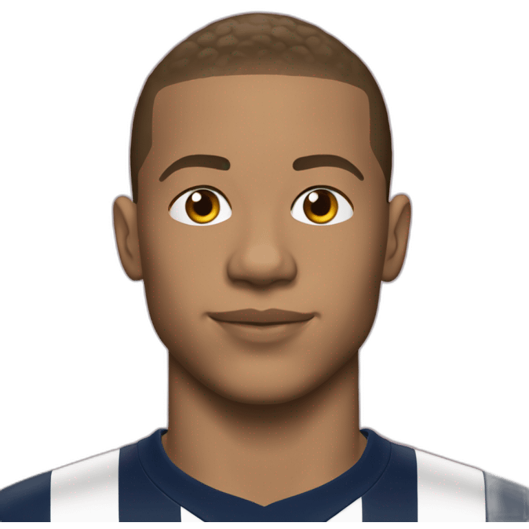 Mbappe avec la ldc emoji