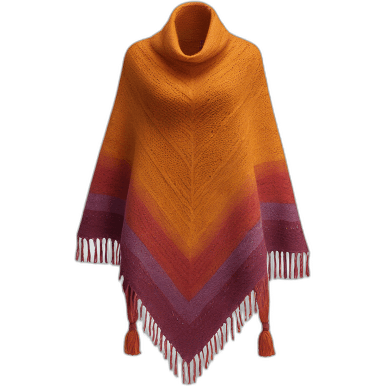 colourful autumn shawl emoji