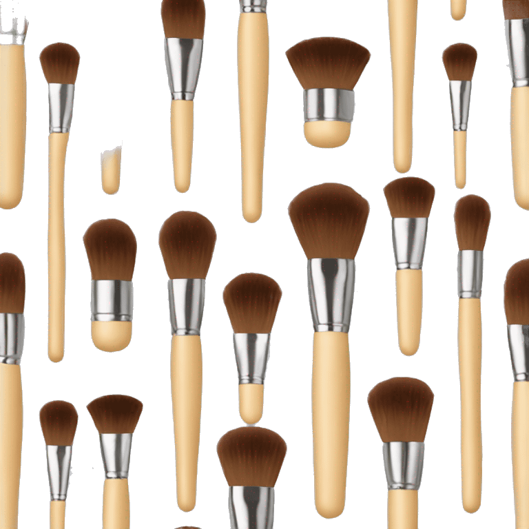 Makeup brushes emoji