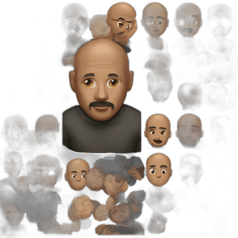 Maurice Leacock bald-black-middle-aged emoji