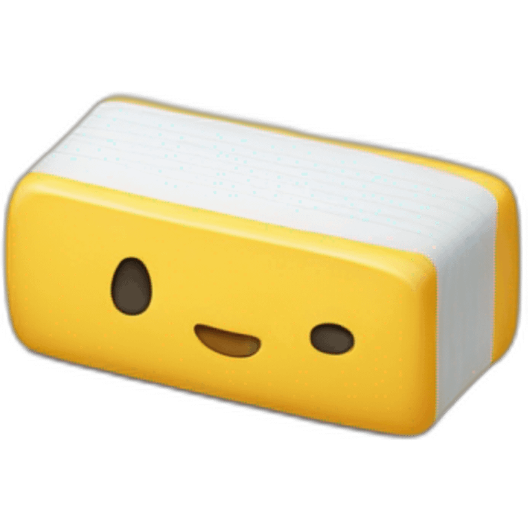 school eraser emoji