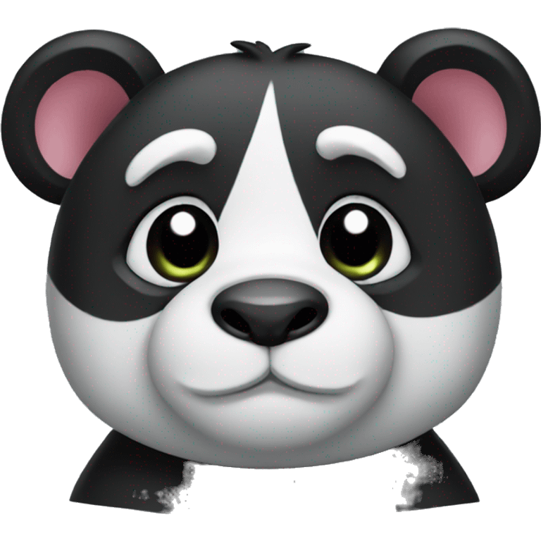 Cute panda emoji