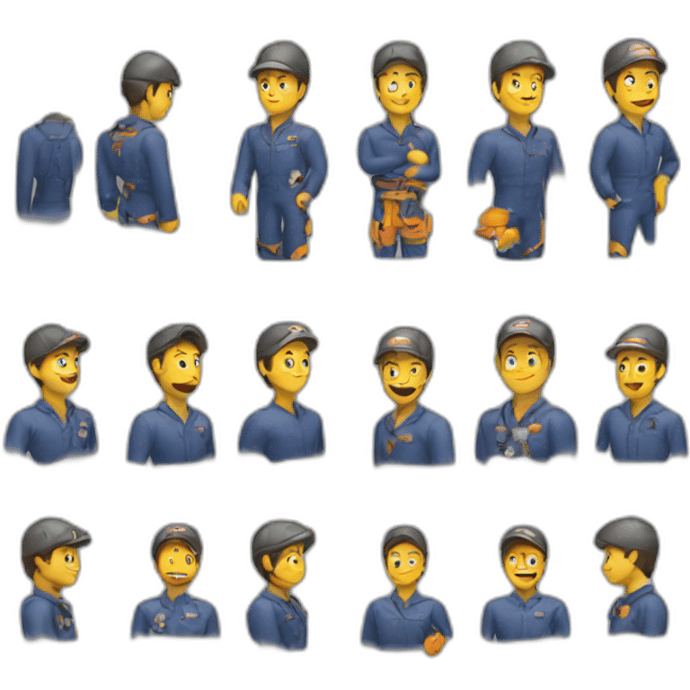 26 mechanics emoji