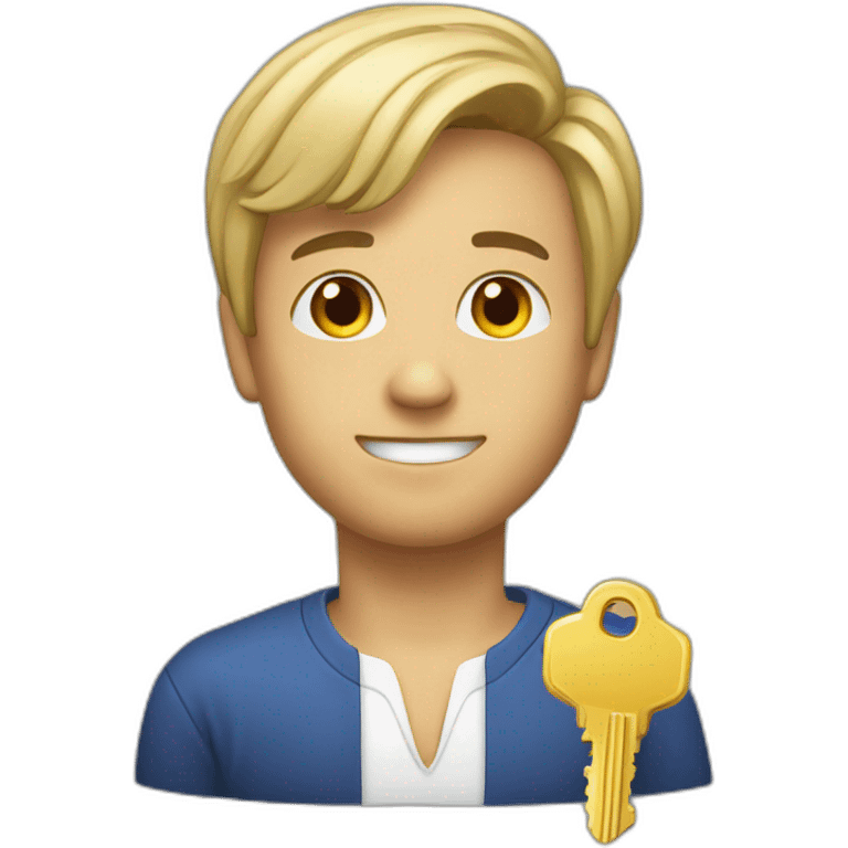 2023 with a key  emoji