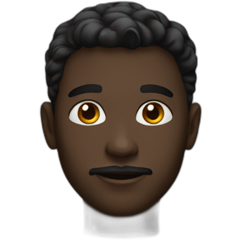 Garçon noir emoji