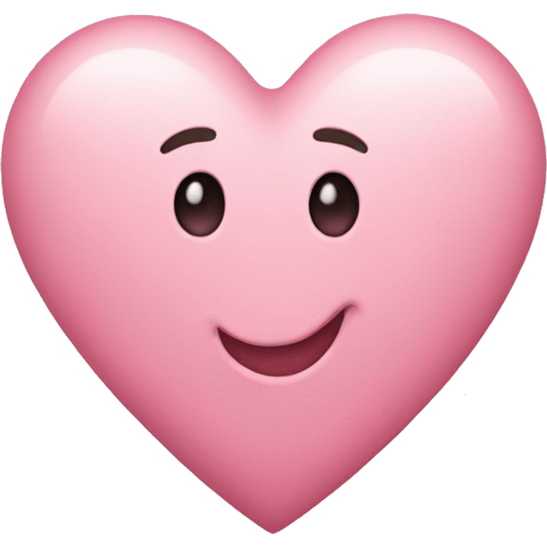 light pink heart emoji