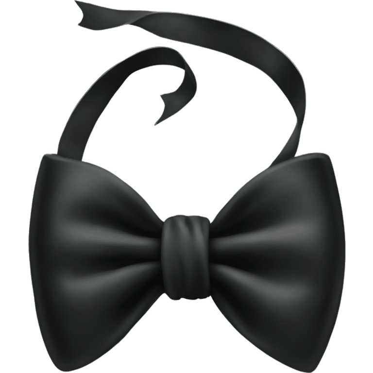 Black  bow  emoji