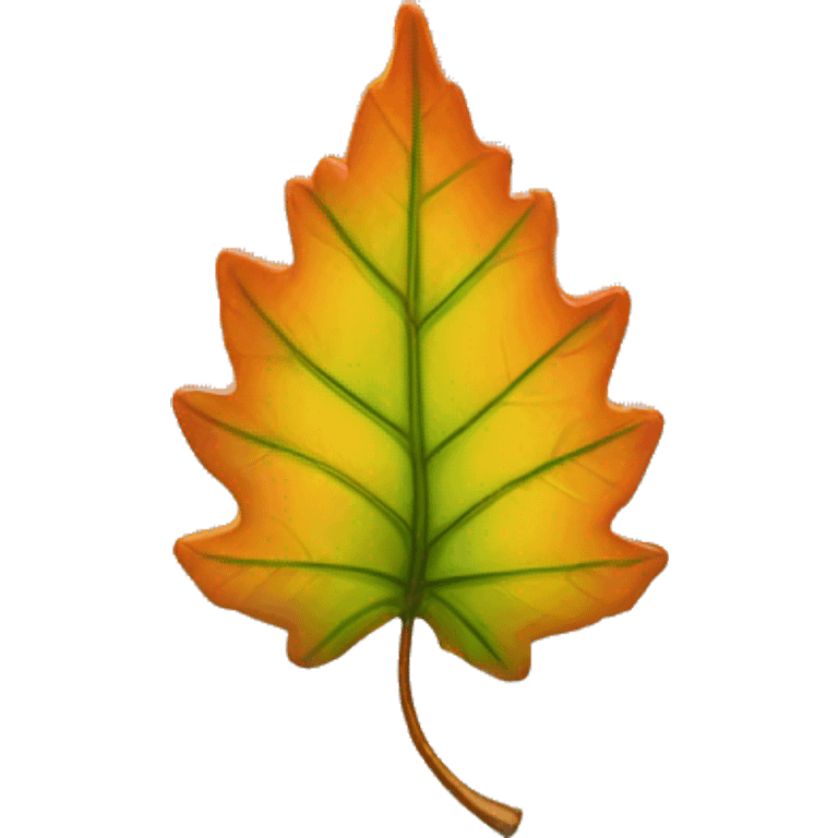 Leaf fall emoji