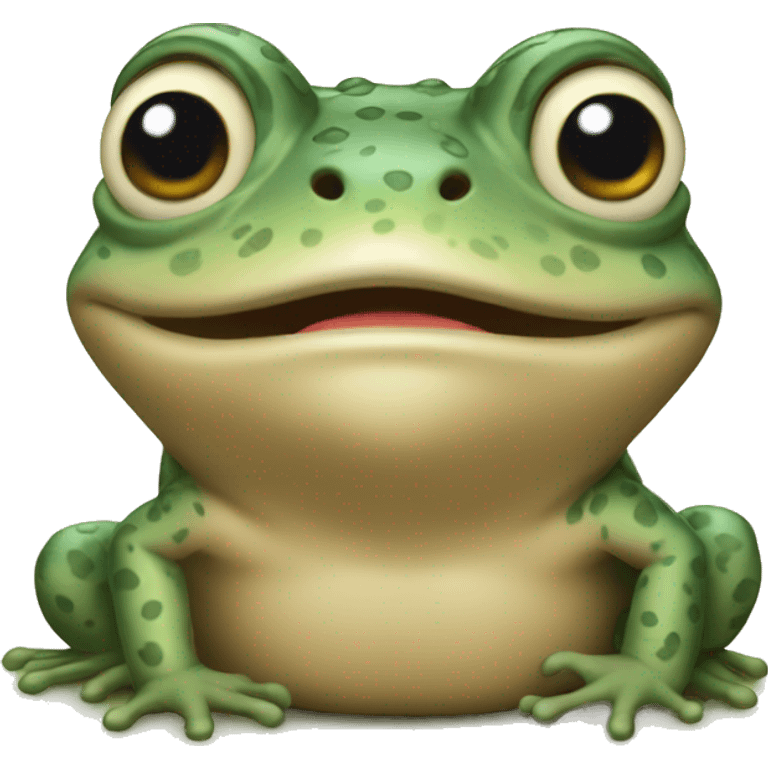 Happy toad emoji