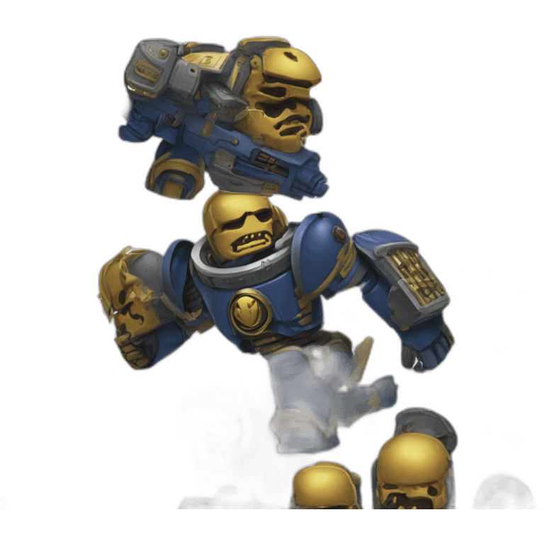 Warhammer 40k space marine emoji