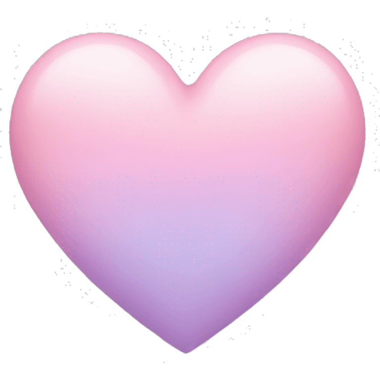 Pastel heart  emoji