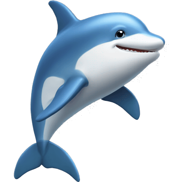 bunter Delfin  emoji