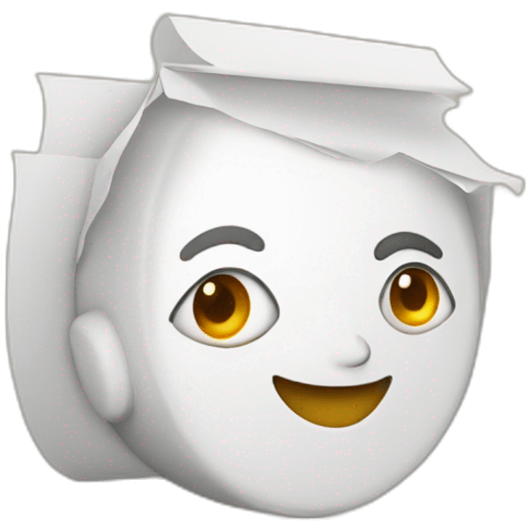 Paper plan emoji