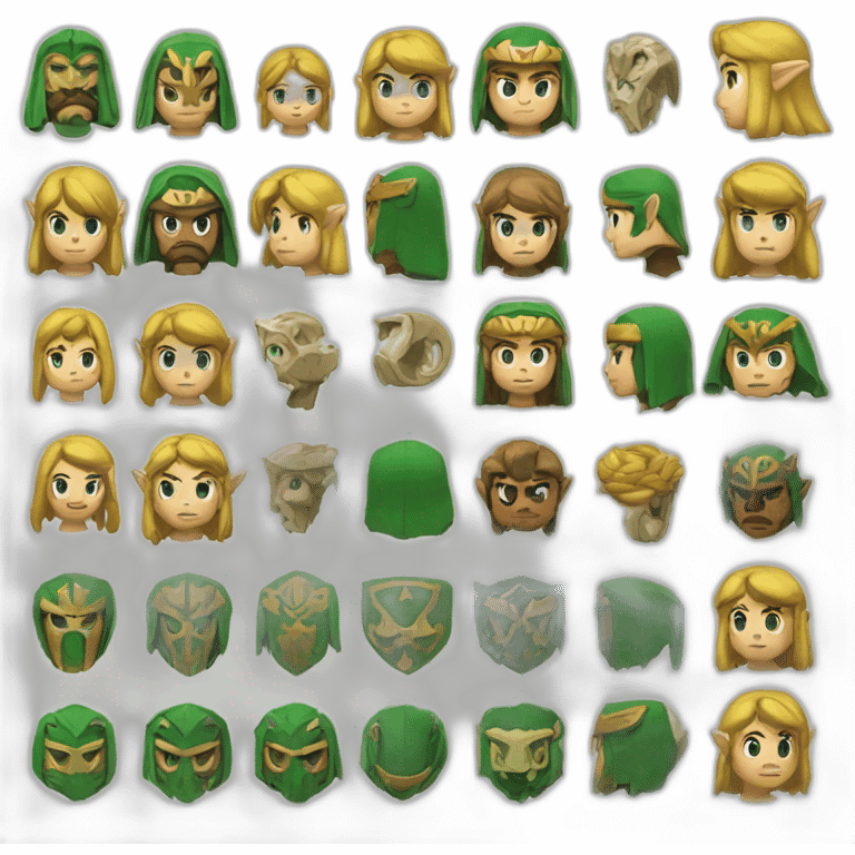 The legend of Zelda emoji