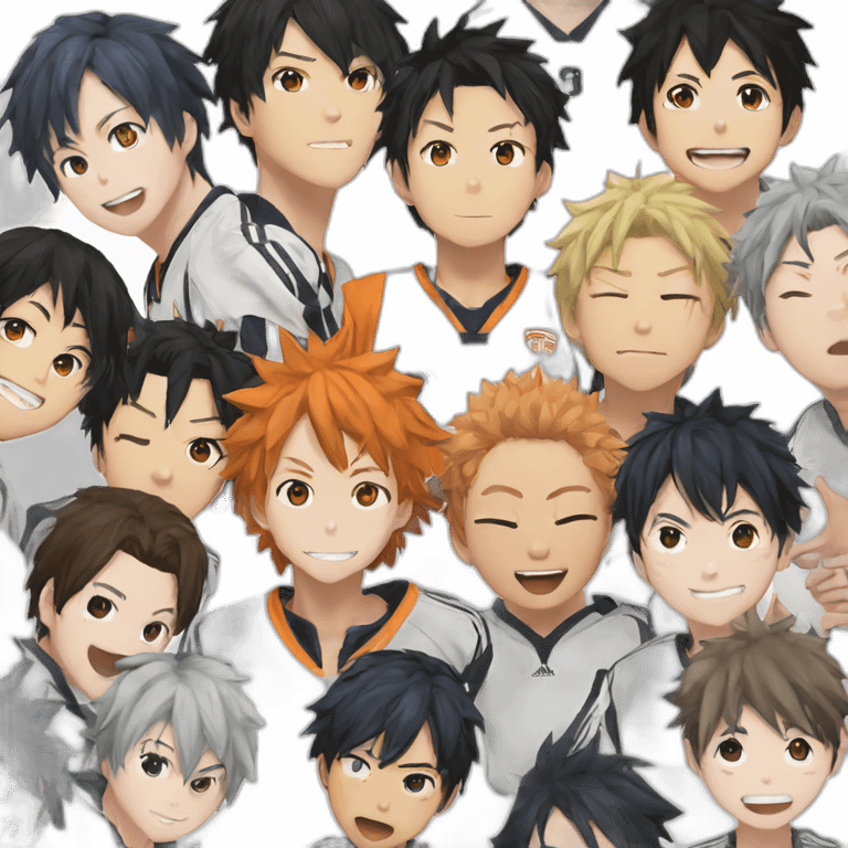 haikyuu emoji