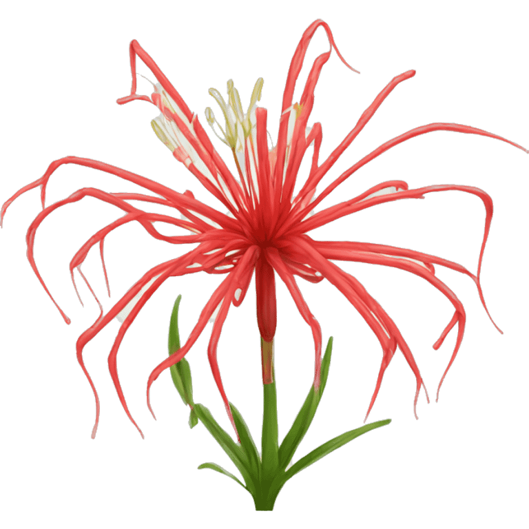 Red spider lily emoji