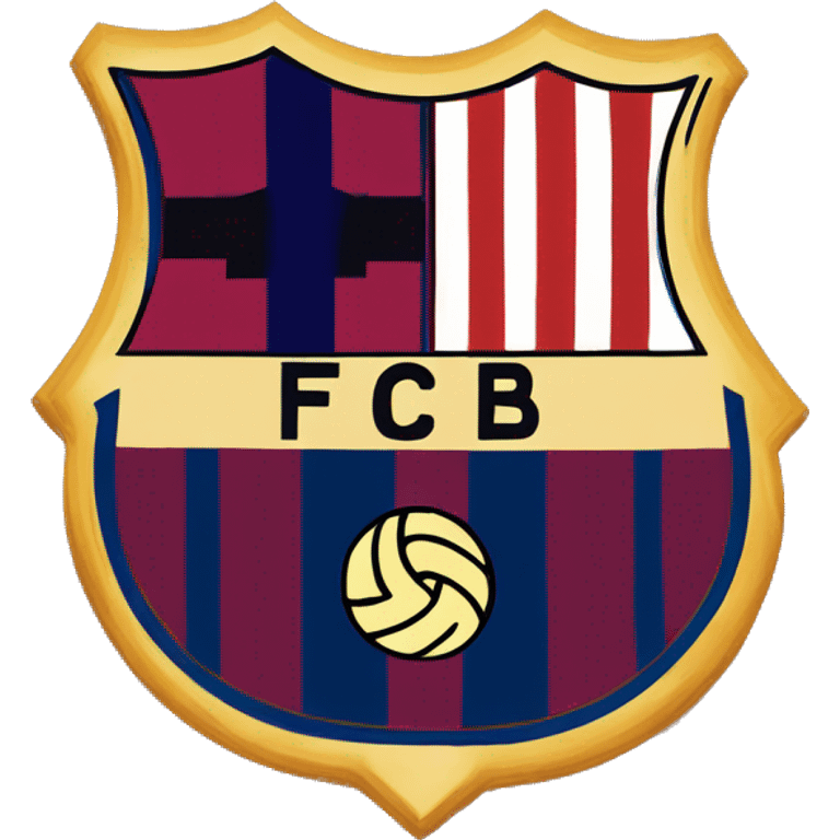 Escudo barça emoji