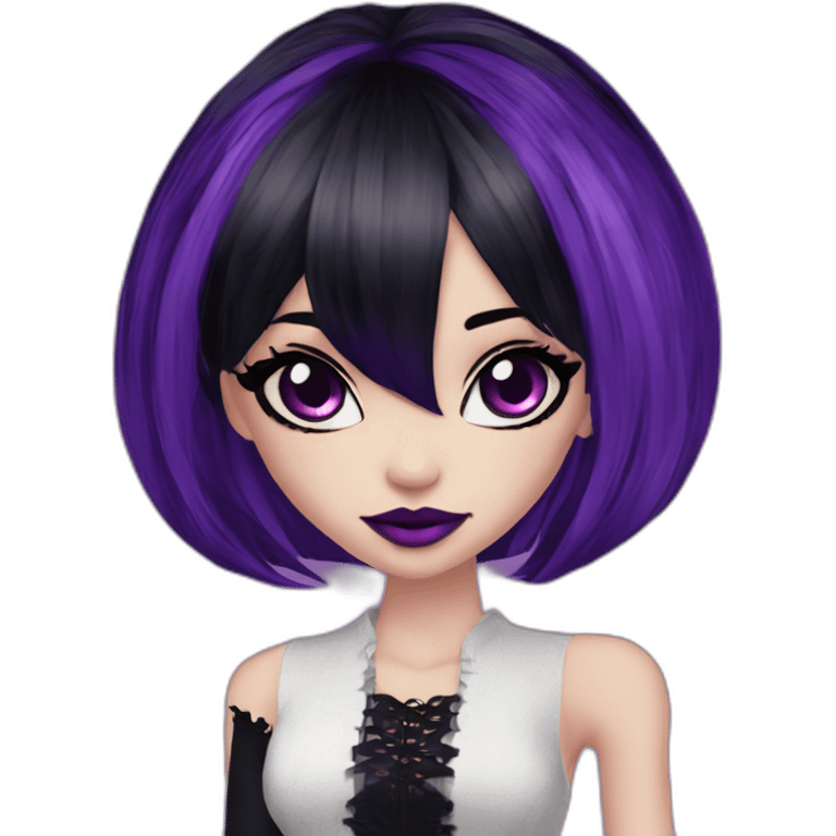 Elissabat-vampire-monsterhigh-goth-romantic-bangs-hair-purple-black emoji