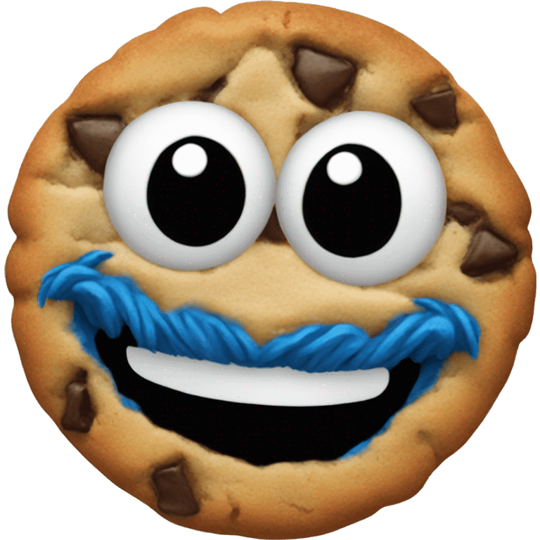 Cookie Monster emoji emoji