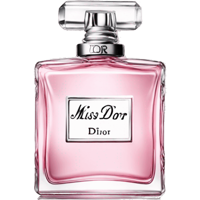 Miss Dior perfume bottle  emoji