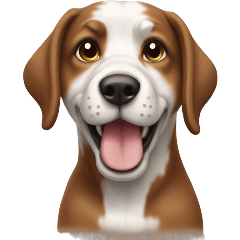 worsteh dog Brown and white emoji