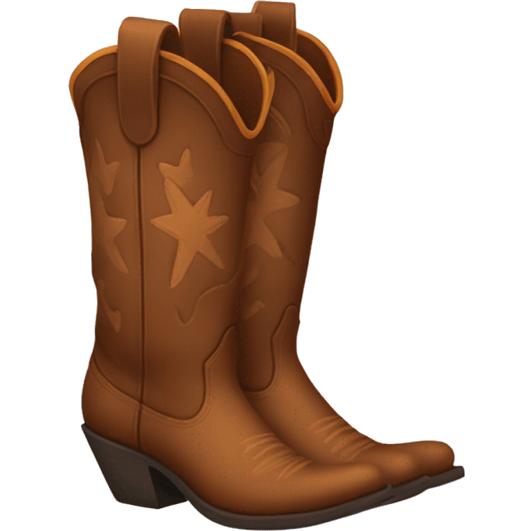 cowgirl boots emoji