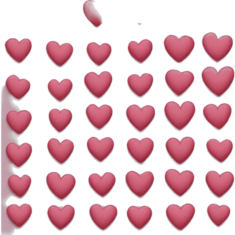 Hearts emoji