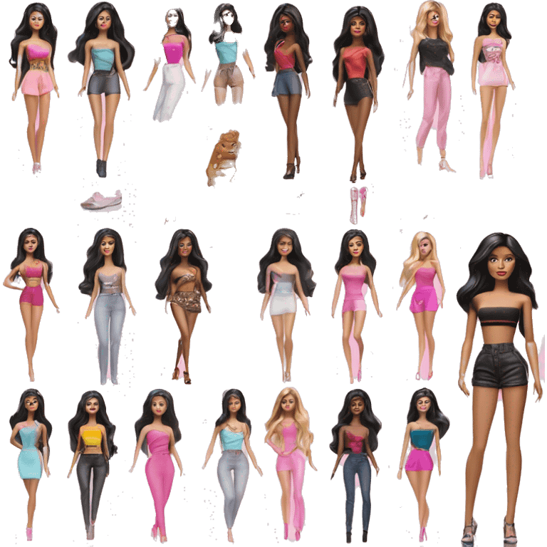 kylie jenner barbie full body emoji