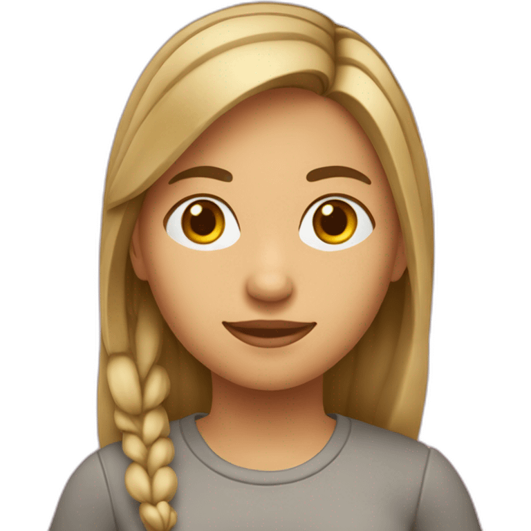 Jeune-fille-avec-son-cheval emoji