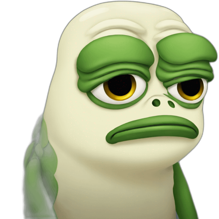 sad pepe emoji