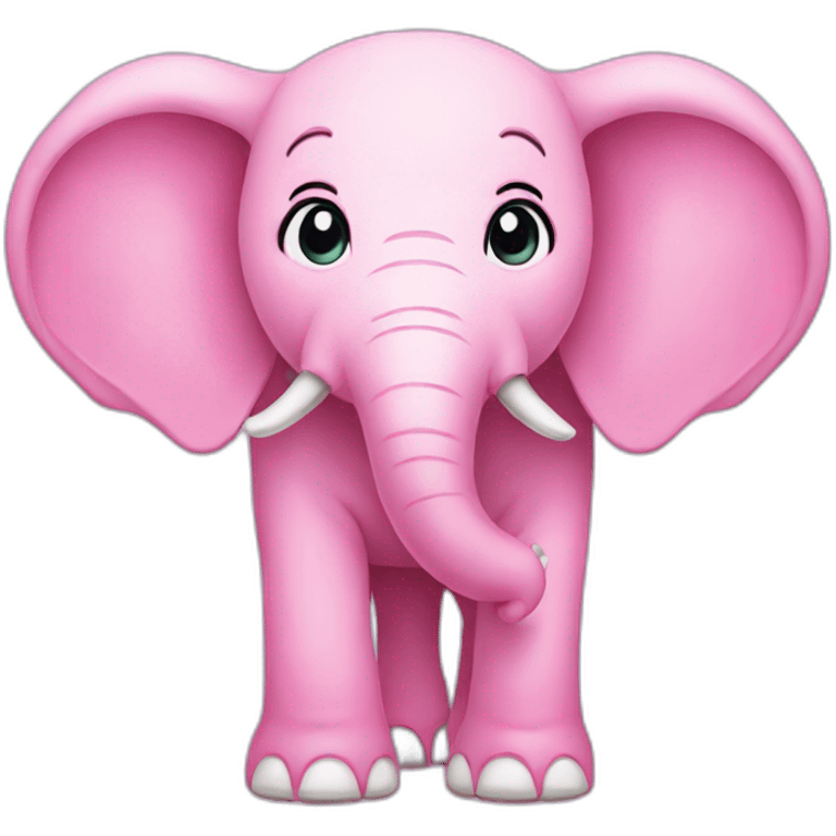 pink elephant emoji