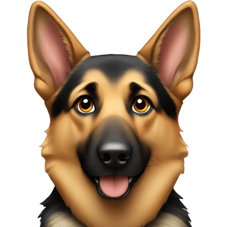 German shepherd  emoji