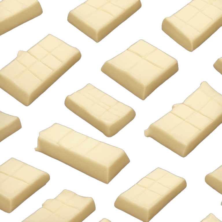 White Chocolate Bar emoji