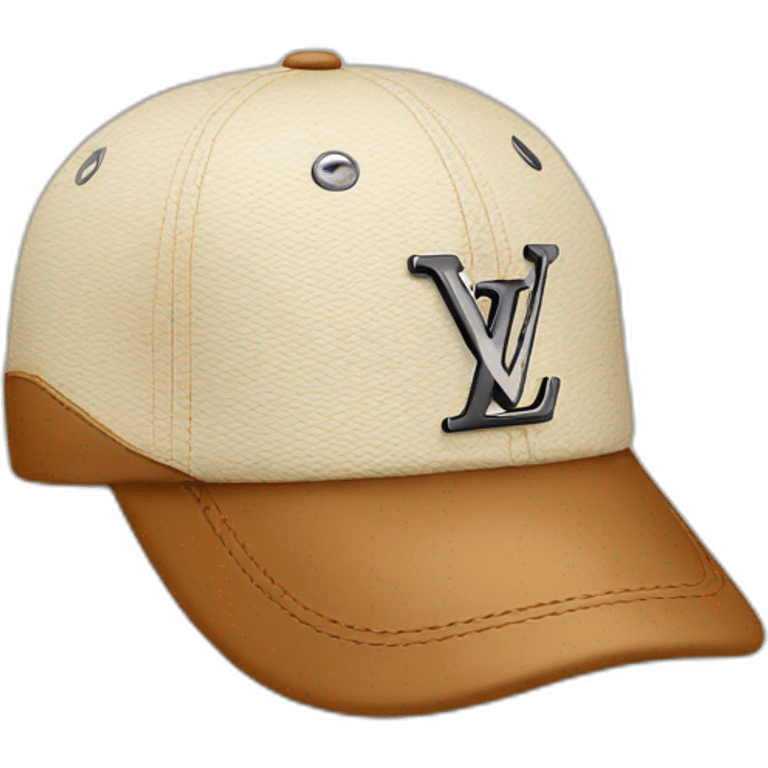 Louis Vuitton cap emoji